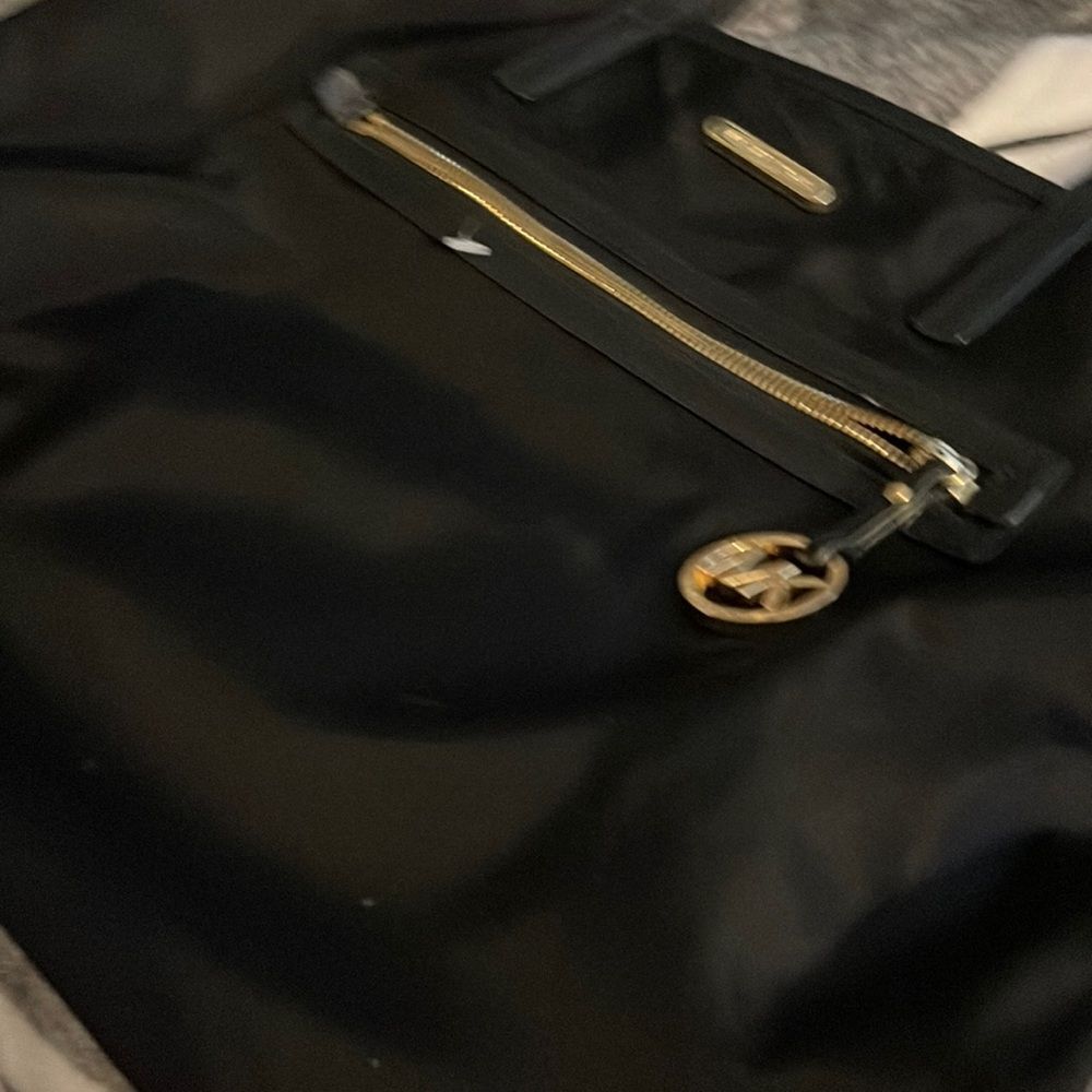 Michael Kors Teal Kempton Nylon Toteuuu NJ - Picture 7 of 10
